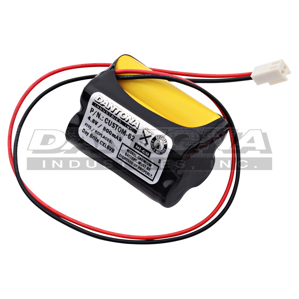 custom-62|custom-62|custom-62-2 Battery|Nickel Cadmium|NiMH/NiCD Packs