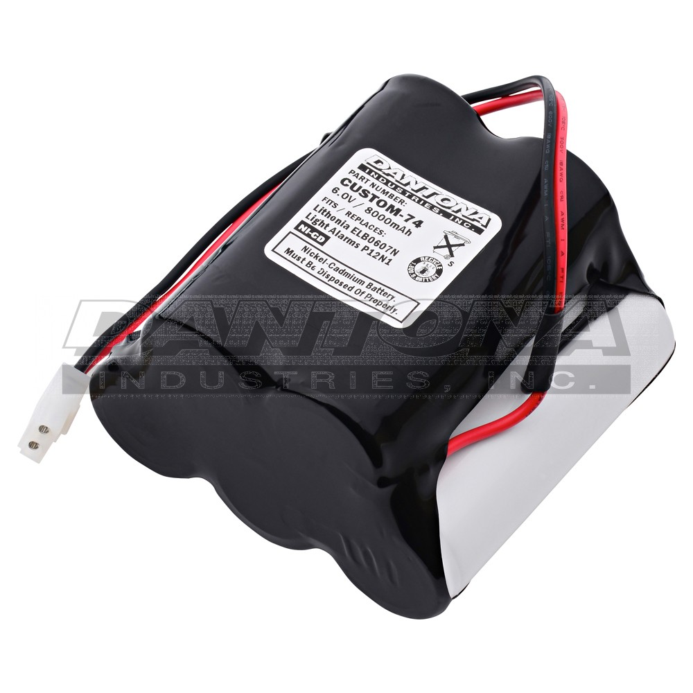 custom-74|custom-74|custom-74-2 Battery|Nickel Cadmium|NiMH/NiCD Packs