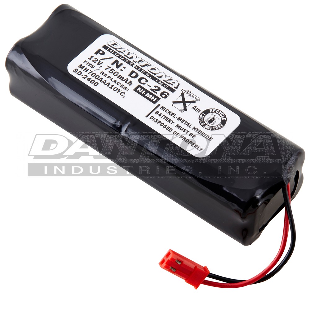 dc-26|dc-26|dc-26-2 Battery|Nickel Metal Hydride|NiMH/NiCD Packs