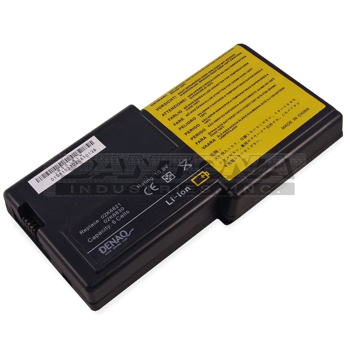 dq-02k6821-6-1200 Battery