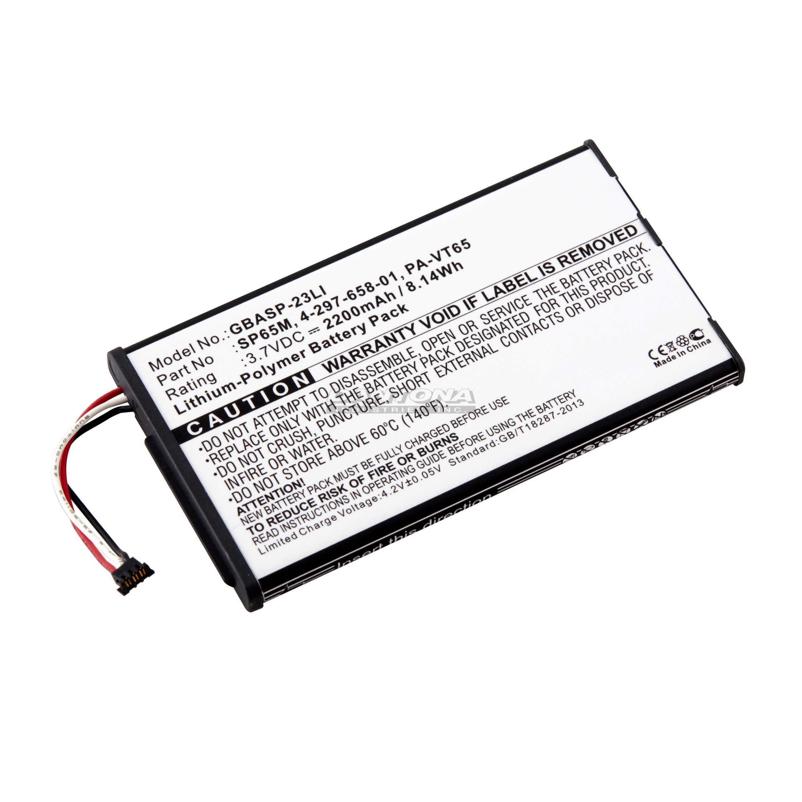 gbasp-23li Battery