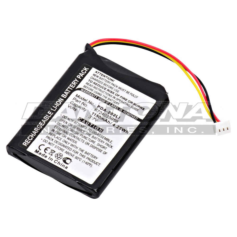 pda-202li Battery
