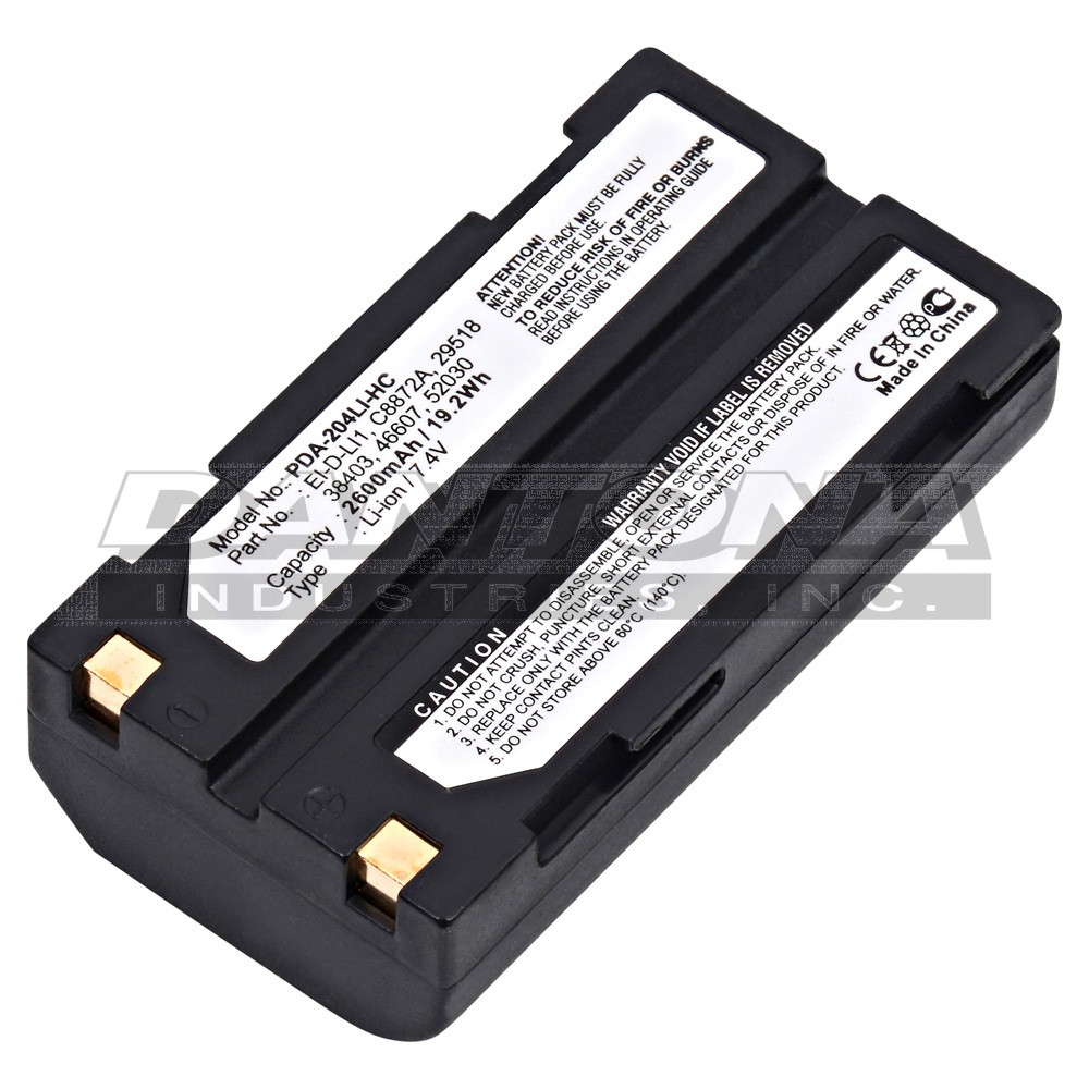pda-204li-hc Battery
