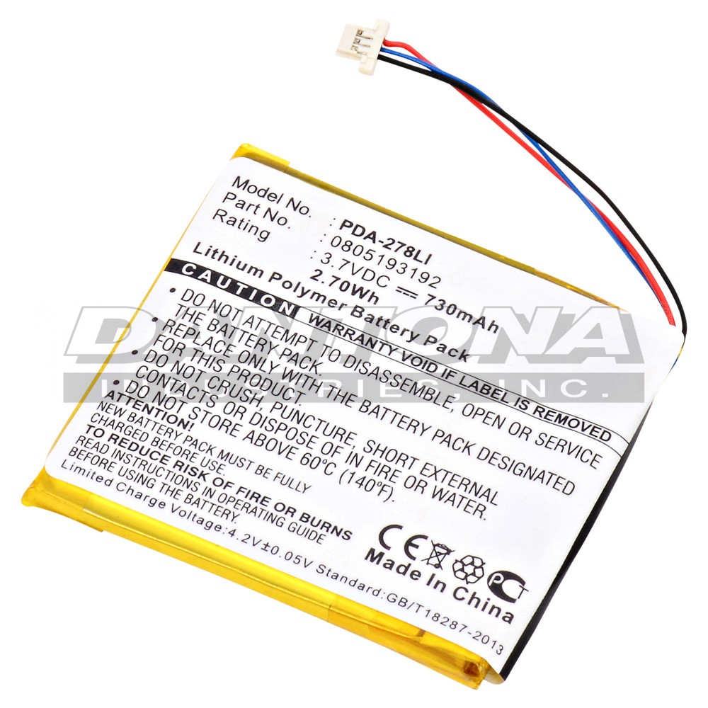 pda-278li Battery
