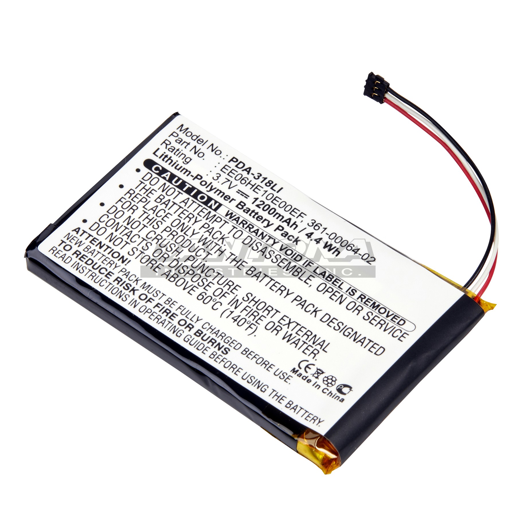 pda-318li Battery