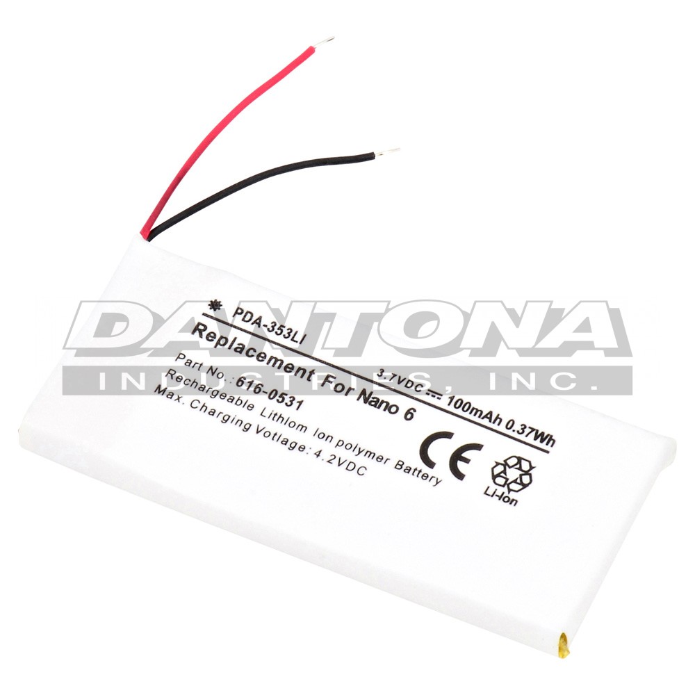 pda-353li Battery