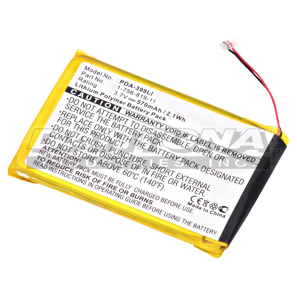 pda-398li Battery