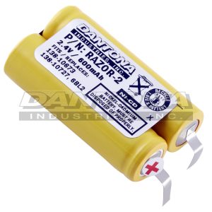 razor-2|razor-2|razor-2-2 Battery|Nickel Cadmium|NiMH/NiCD Packs