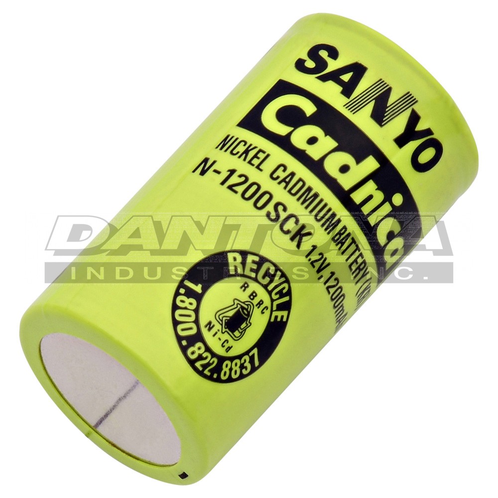 sck-1200-sanyo Battery>1.2V Flat Top