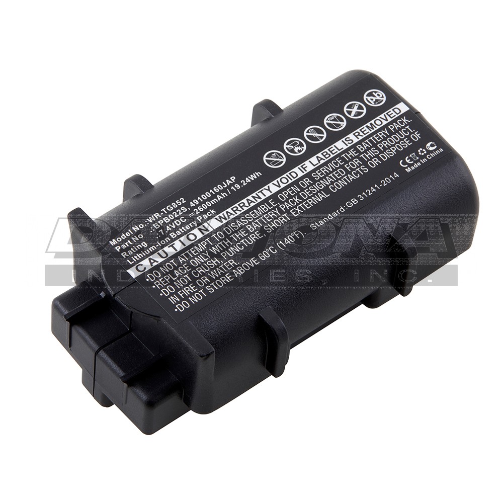 wr-tg852 Battery