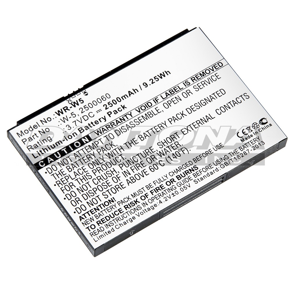 wr-w5 Battery